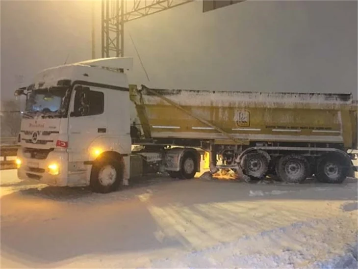 İstanbul'dan kar manzaraları!
