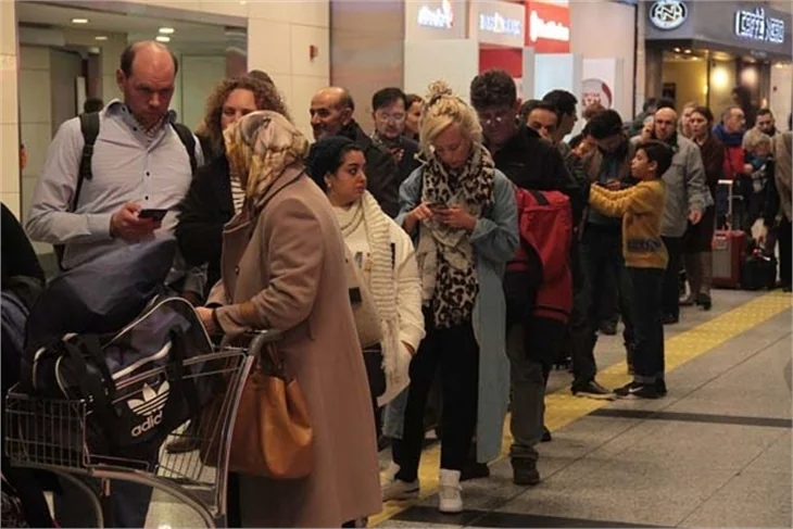 İstanbul'dan kar manzaraları!