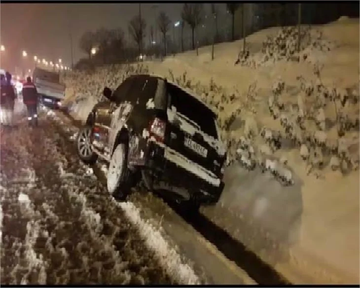 İstanbul'dan kar manzaraları!