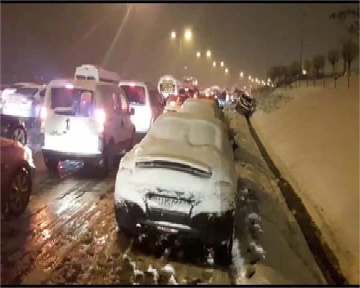 İstanbul'dan kar manzaraları!
