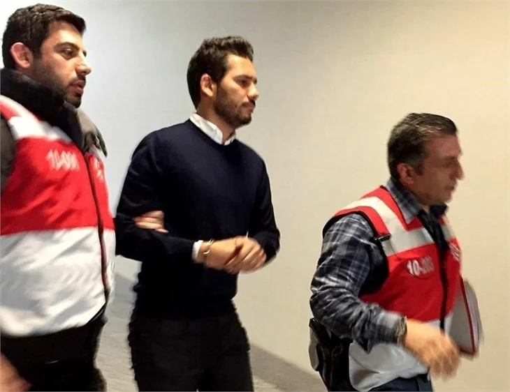 Rüzgar Çetin ortaya çıktı! İşte panik anları...
