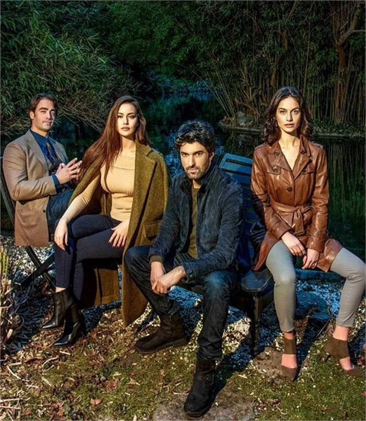 Burak Özçivit'ten Fahriye Evcen'e dizi desteği
