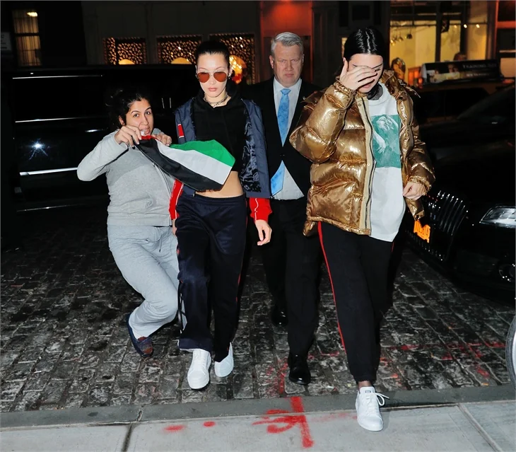 Bella Hadid ve Kendall Jenner saldırıya uğradı