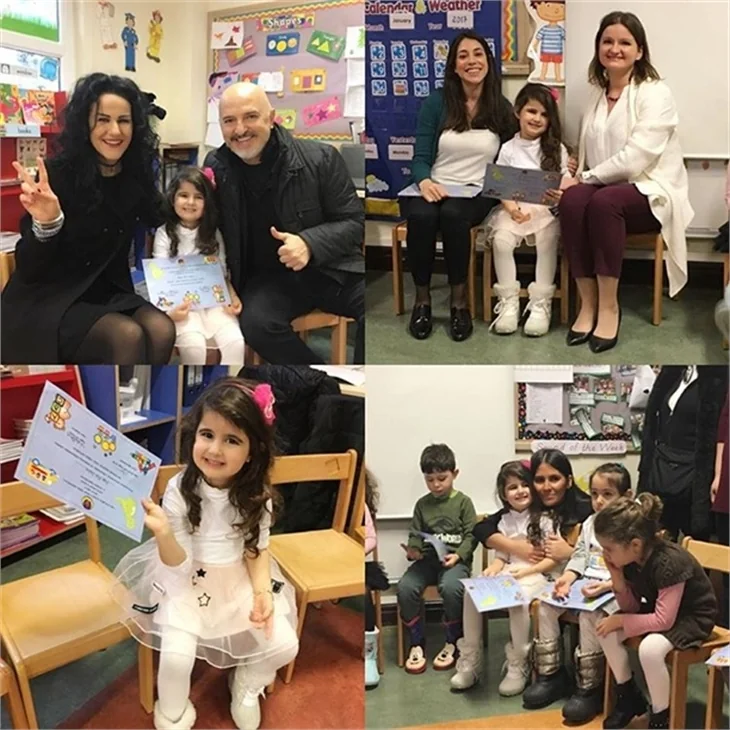 Ünlülerden karne paylaşımları