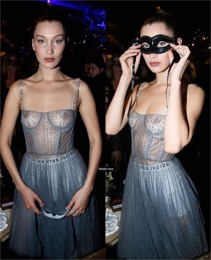 Bella Hadid'in transparanı