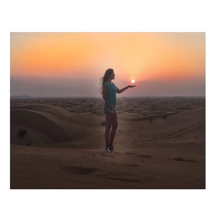 Özlem Yıldız'ın Dubai tatili!