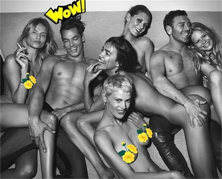Mert Alaş'tan çıplak Kate Moss pozu
