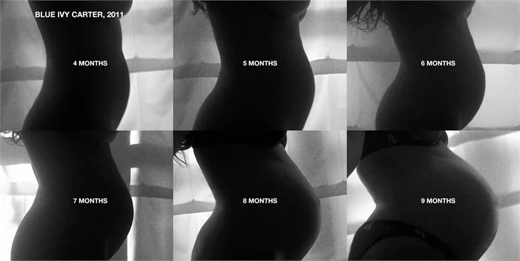 Beyonce'den iddialı hamile pozları