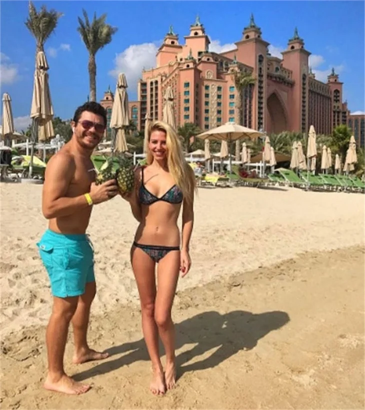 Dilara Öztunç'un Dubai tatili