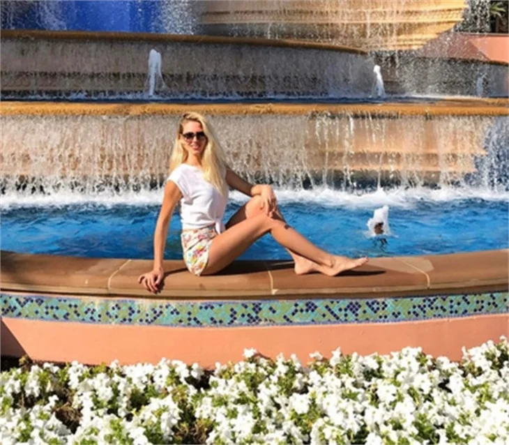 Dilara Öztunç'un Dubai tatili