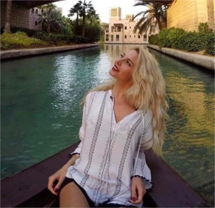 Dilara Öztunç'un Dubai tatili