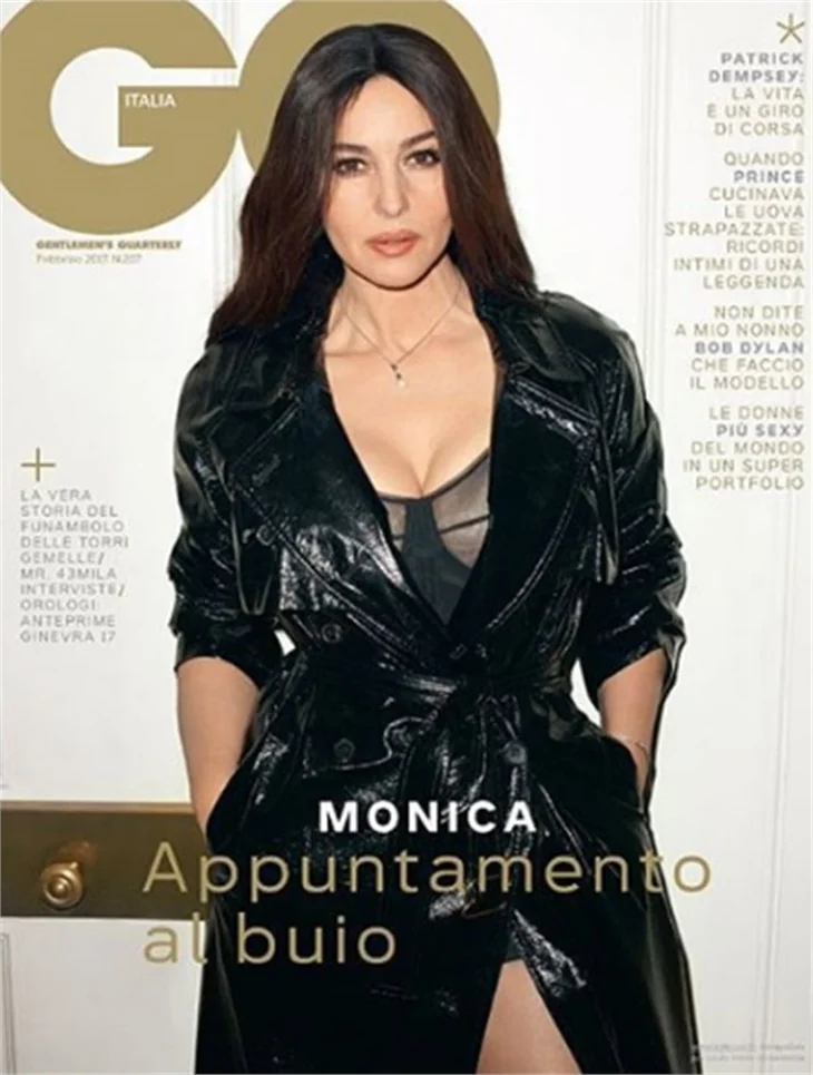 Monica Bellucci'den olay pozlar