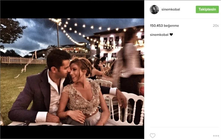 Ünlülerin 'Sevgililer Günü' paylaşımları!