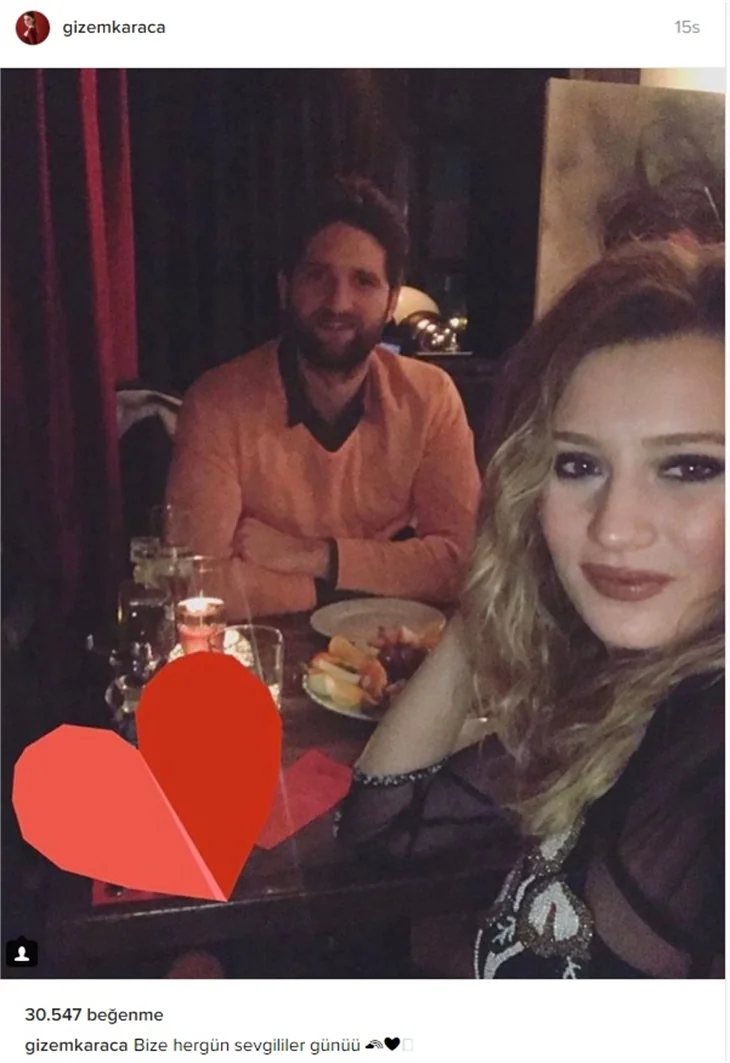 Ünlülerin 'Sevgililer Günü' paylaşımları!