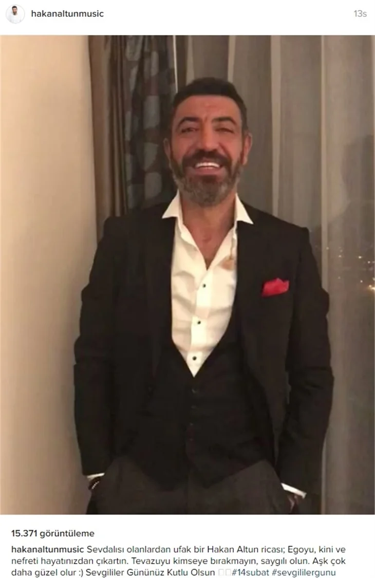 Ünlülerin 'Sevgililer Günü' paylaşımları!