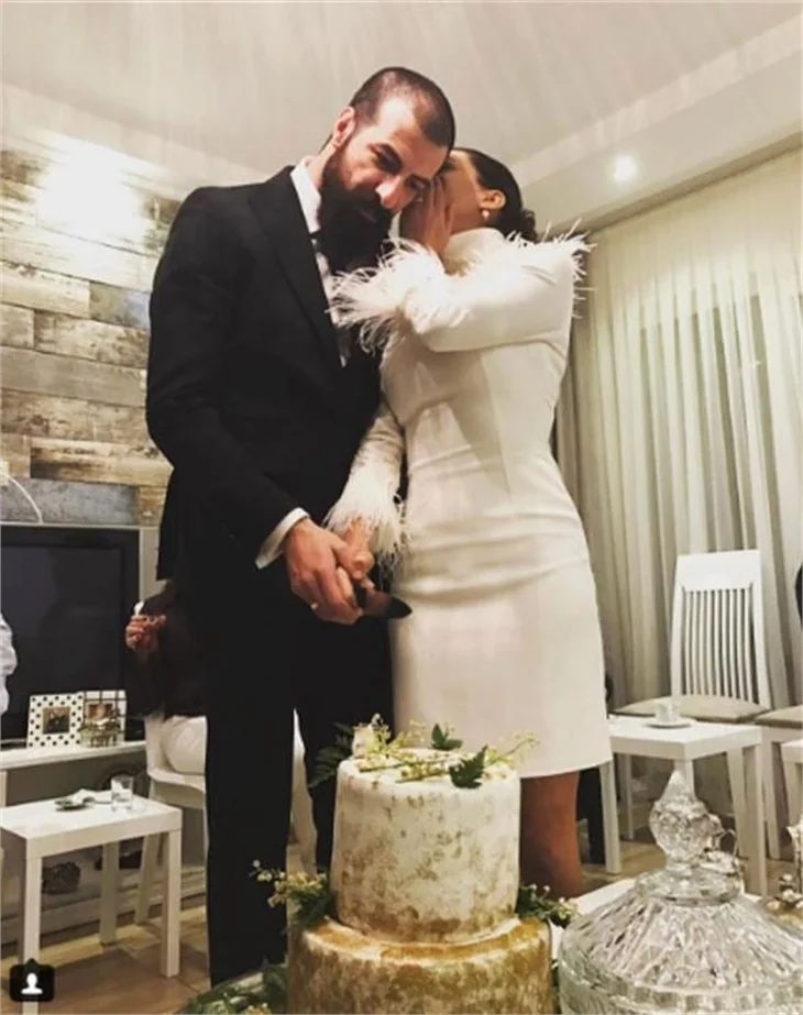 Hande Soral'ın gelinlik provası