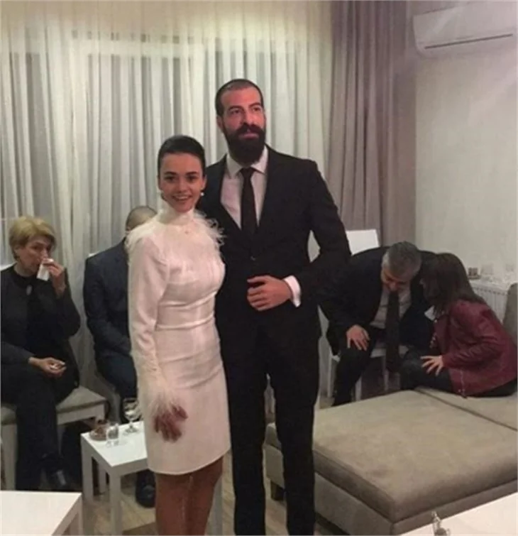 Hande Soral'ın gelinlik provası