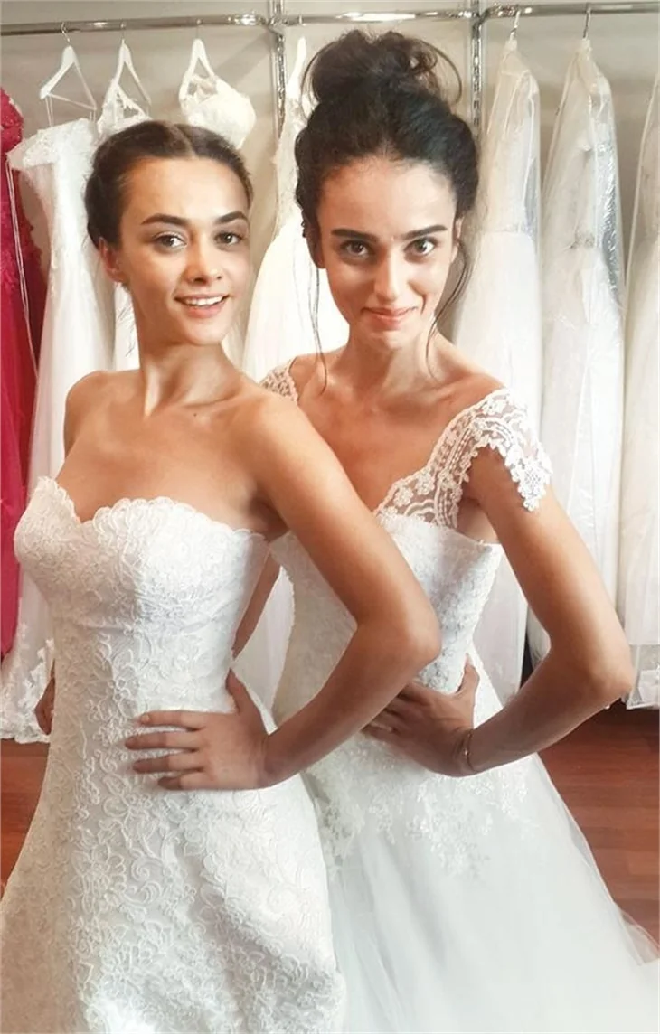 Hande Soral'ın gelinlik provası