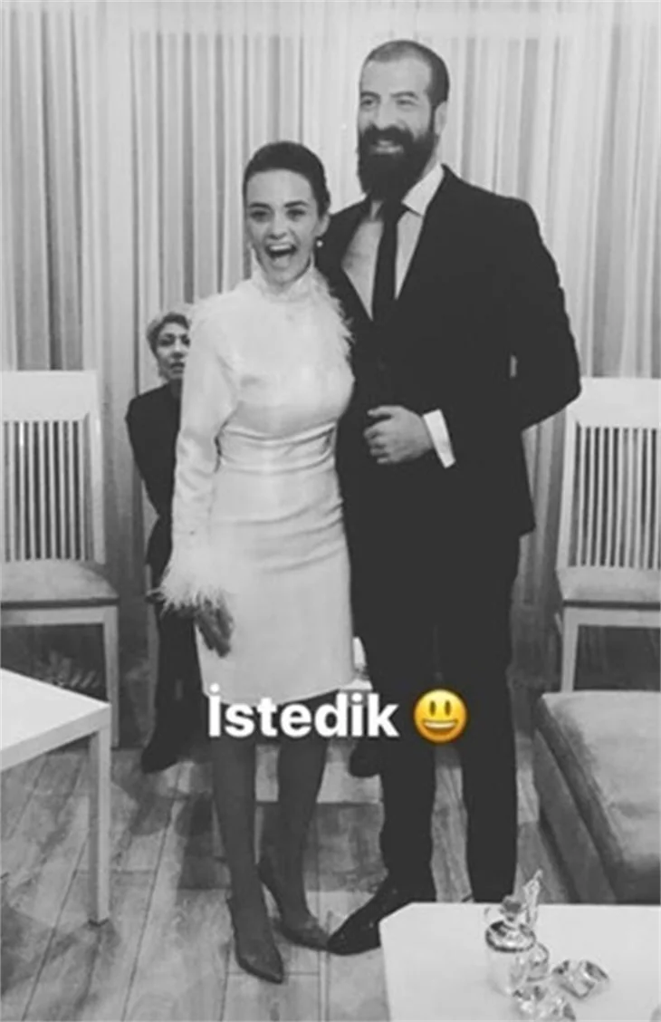 Hande Soral'ın gelinlik provası