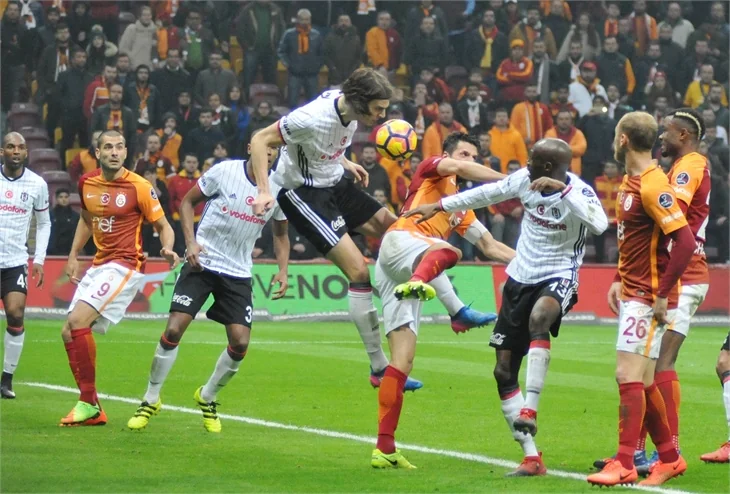 Galatasaray-Beşiktaş maçının fotoğrafları...