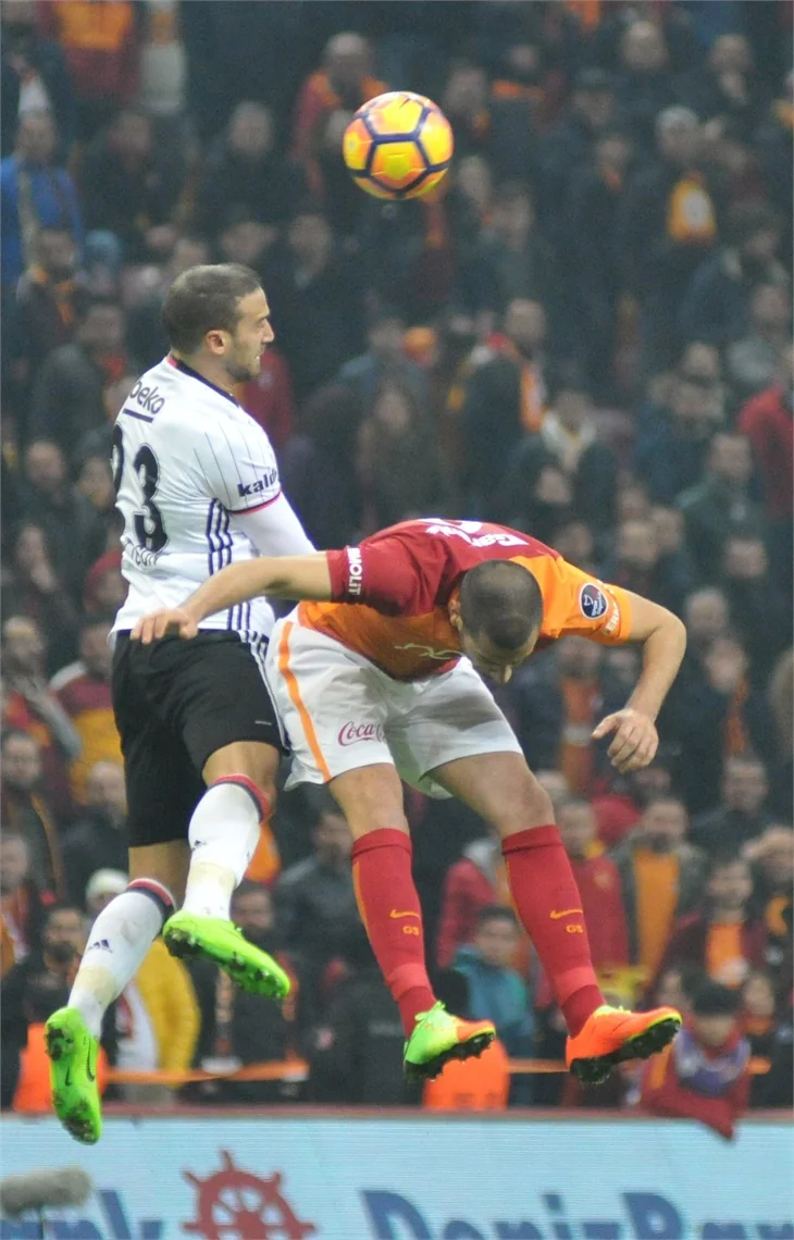 Galatasaray-Beşiktaş maçının fotoğrafları...