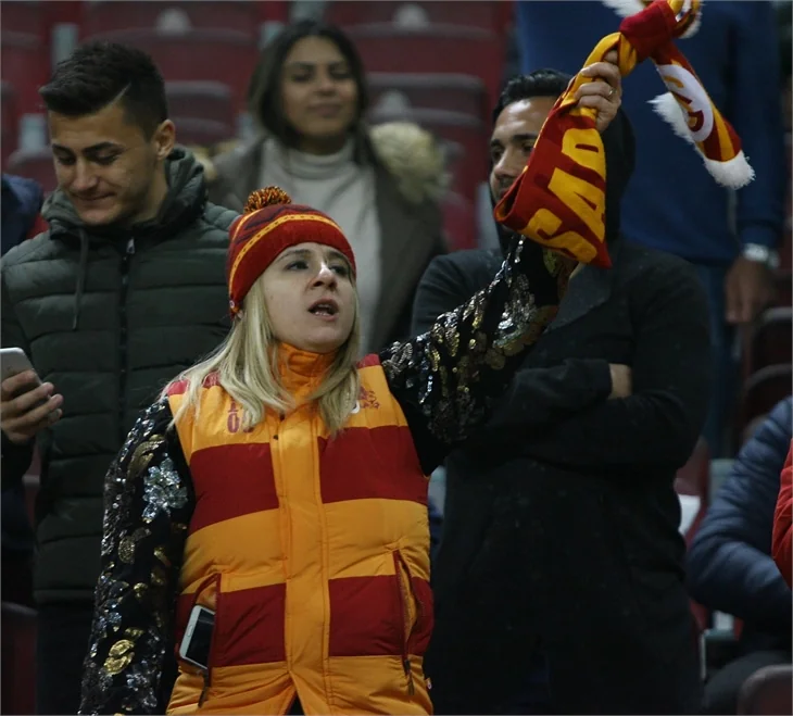 Galatasaray-Beşiktaş maçının fotoğrafları...