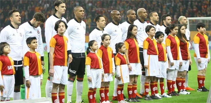 Galatasaray-Beşiktaş maçının fotoğrafları...