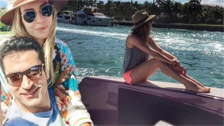 Sinem Kobal ve Kenan İmirzalıoğlu Miami'de..
