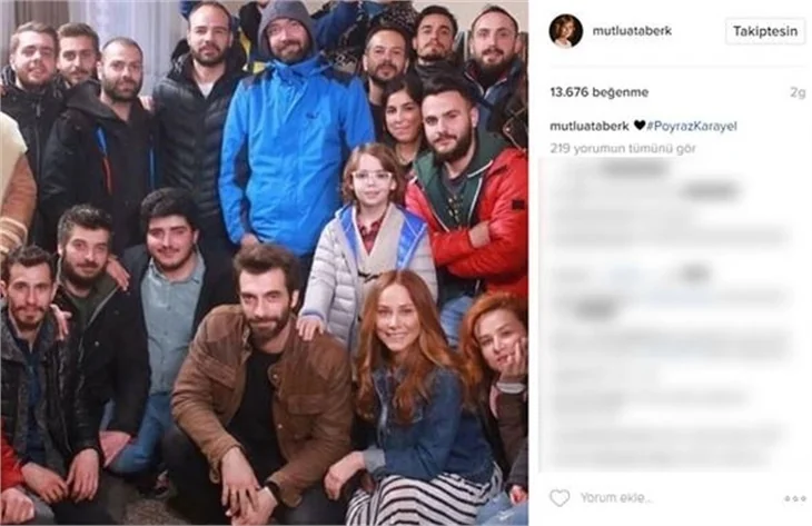 Poyraz Karayel'de veda paylaşımları