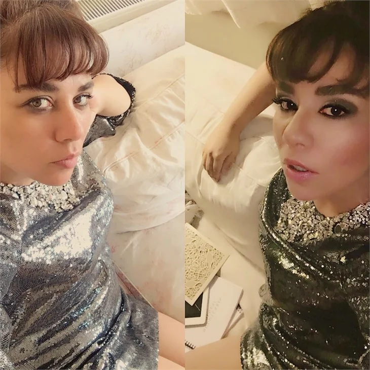 Yeşim Ceren Bozoğlu yine eridi