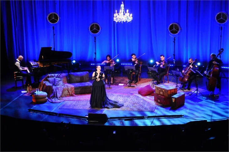 Ünlüler Sertab Erener konserinde!