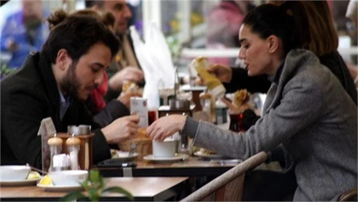 Hande Subaşı ve Altuğ Leblebici'nin romantik halleri