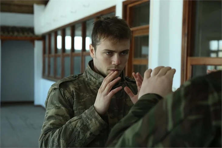 "Söz" dizisi için askeri eğitim aldılar