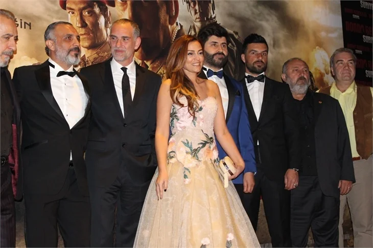 Bordo Bereliler Suriye filminin galası!