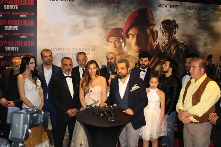 Bordo Bereliler Suriye filminin galası!