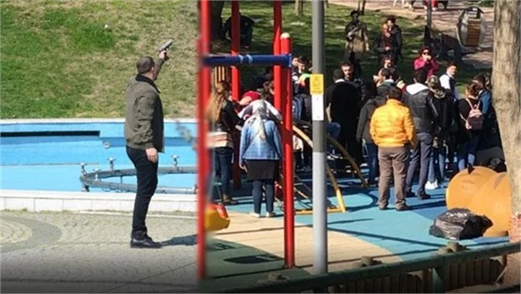 İçerde'nin korkutan çekimi