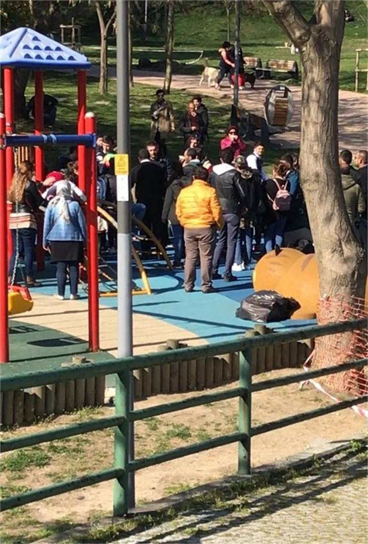 İçerde'nin korkutan çekimi