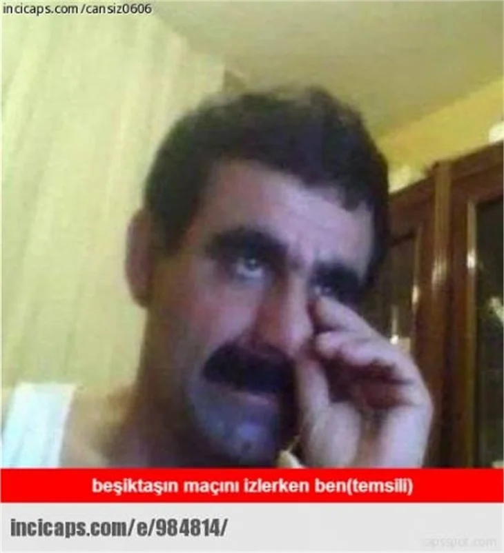 Kırıp geçiren Beşiktaş capsleri