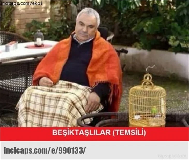 Kırıp geçiren Beşiktaş capsleri