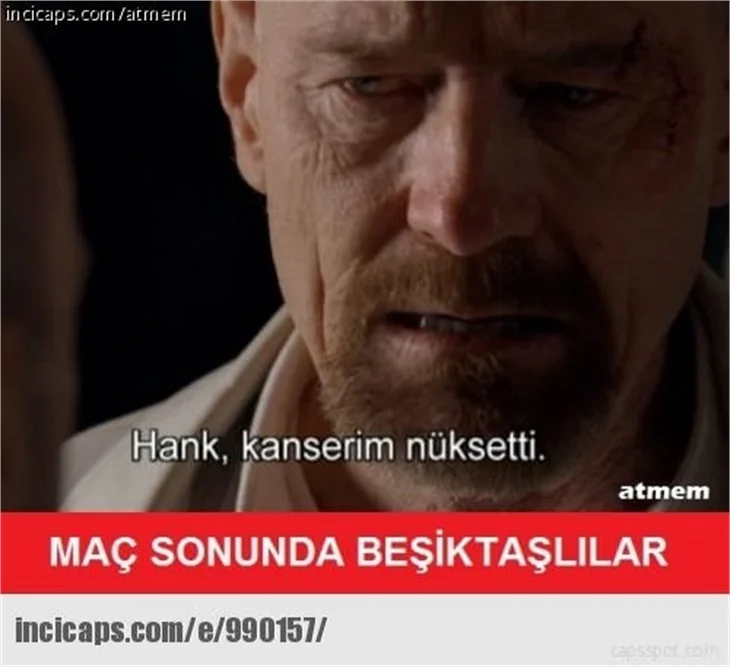 Kırıp geçiren Beşiktaş capsleri
