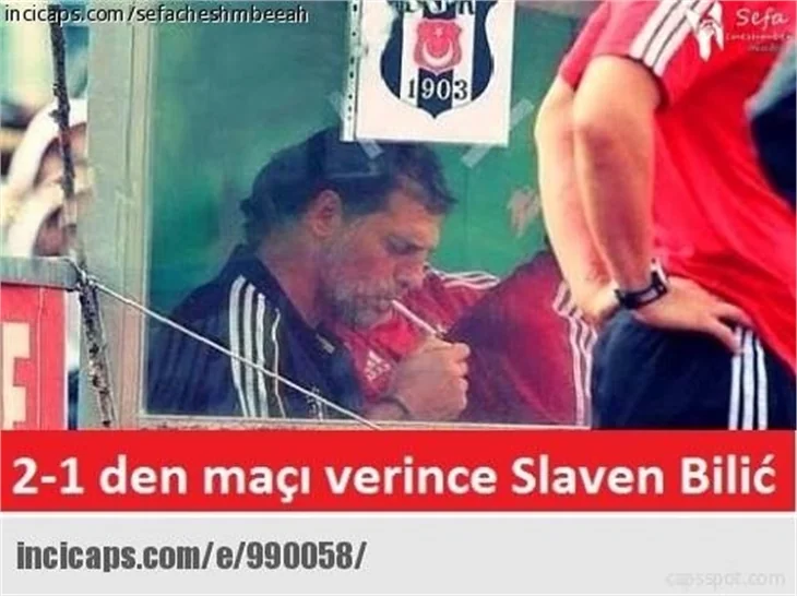 Kırıp geçiren Beşiktaş capsleri