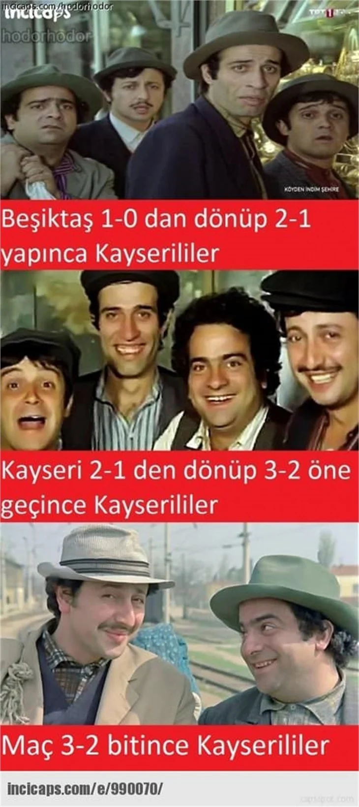 Kırıp geçiren Beşiktaş capsleri