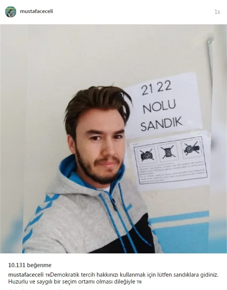 Ünlüler referandumda sandık başında...