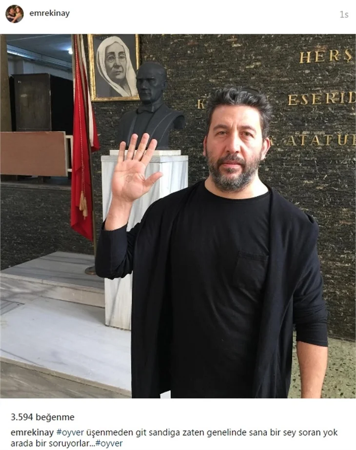 Ünlüler referandumda sandık başında...