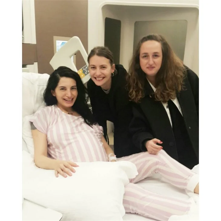 Başak Sayan anne olduğu anları yazdı