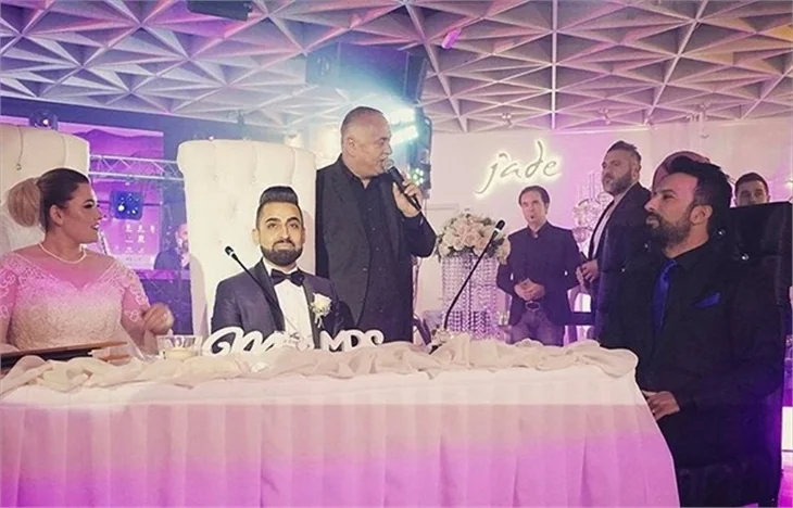 Tarkan nikah şahidi oldu!