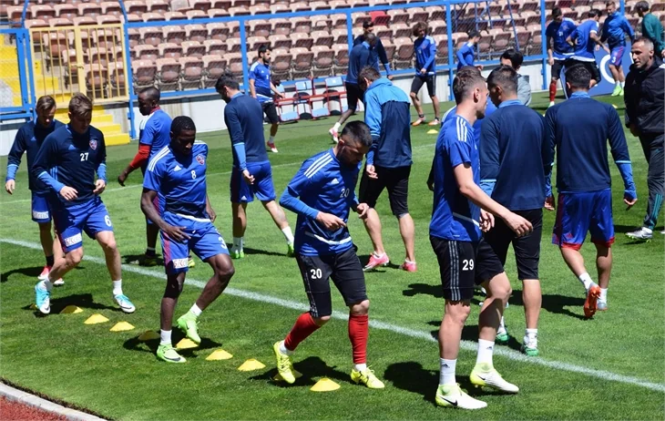 Kardemir Karabükspor'da Kasımpaşa maçı hazırlıkları sürüyor