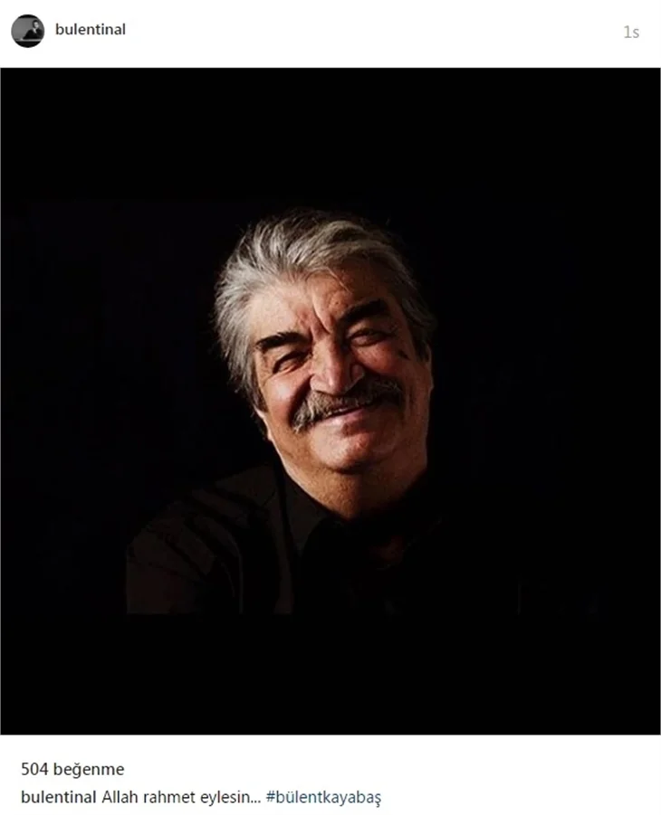 Ünlülerin Bülent Kayabaş'a vedası