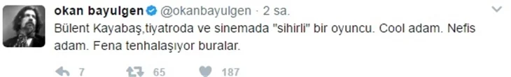 Ünlülerin Bülent Kayabaş'a vedası