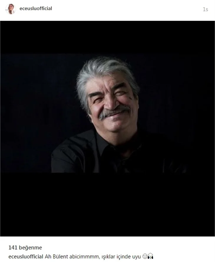 Ünlülerin Bülent Kayabaş'a vedası